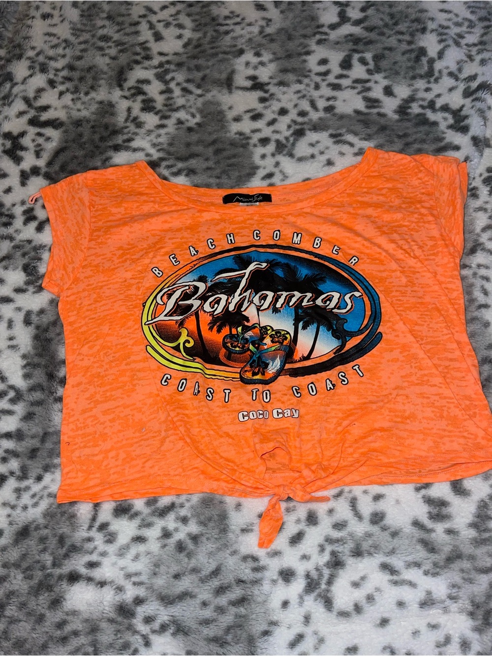 Miami style crop top
